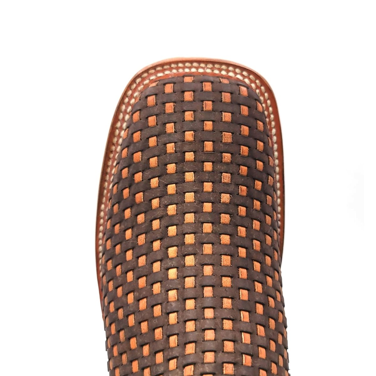 El Besserro Men's Petatillo Leather Square Toe Ankle Boots Brown - Hooch Boots