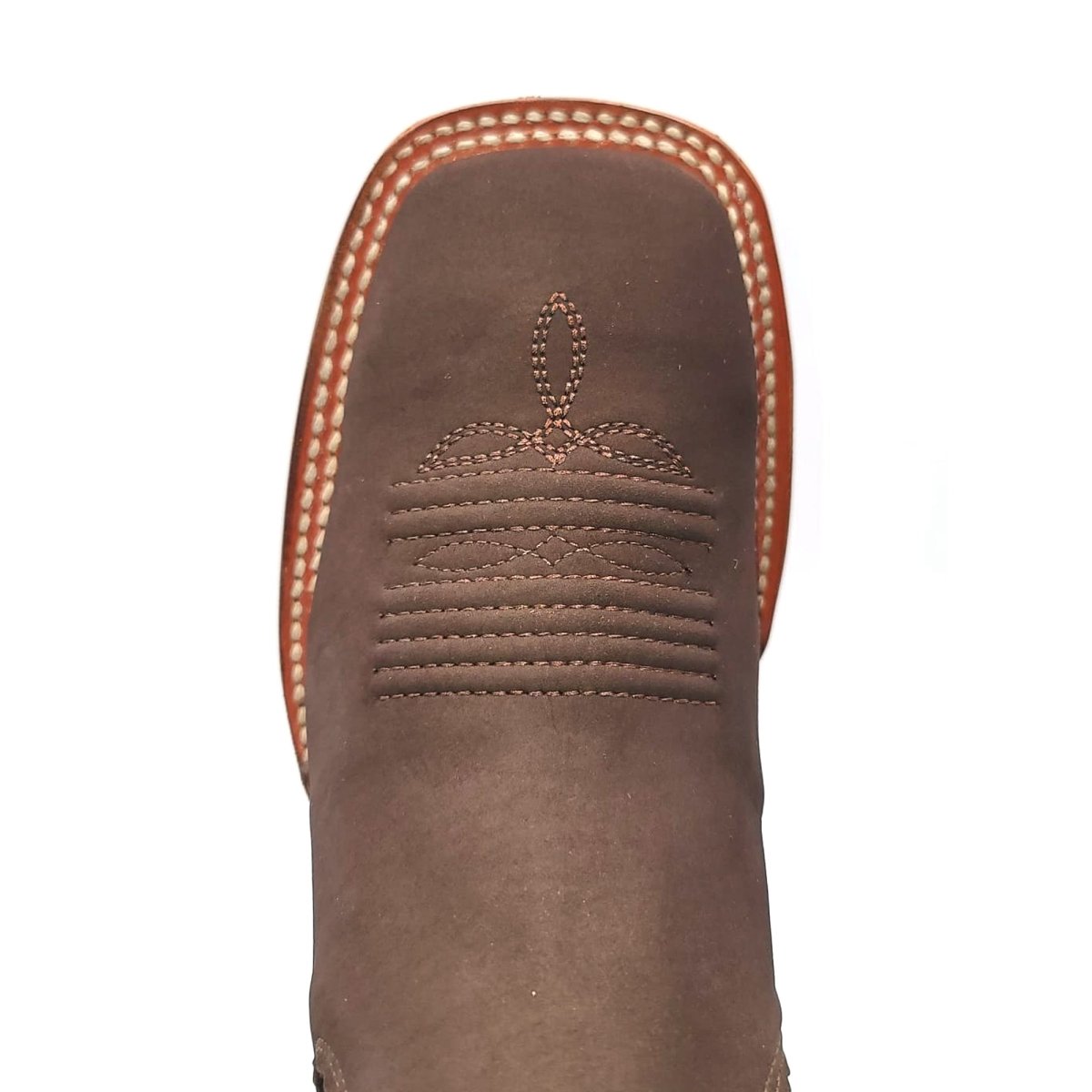 El Besserro Women's Square Toe Leather Ankle Boots Brown - Hooch Boots