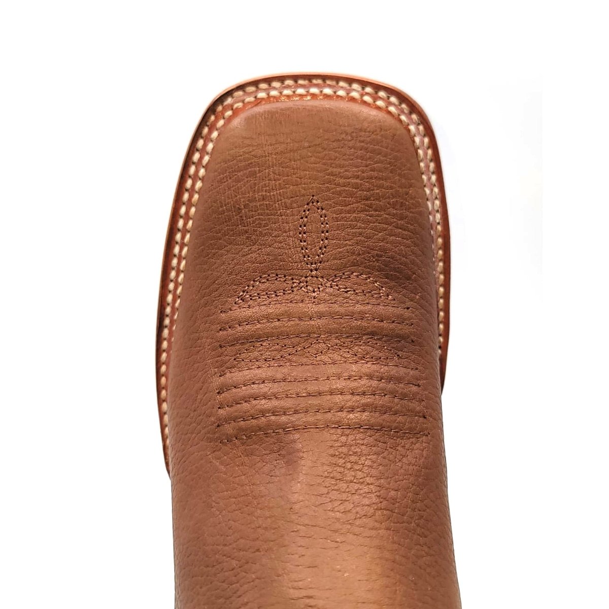 El Besserro Women's Square Toe Leather Ankle Boots Honey - Hooch Boots