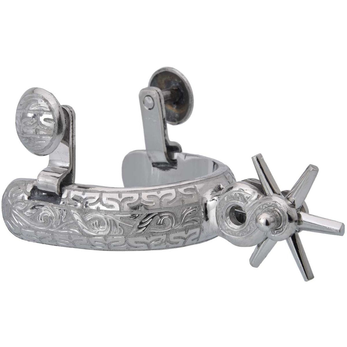 Espuelas Charras de Acero Inoxidable WD-1226 - White Diamonds Boots