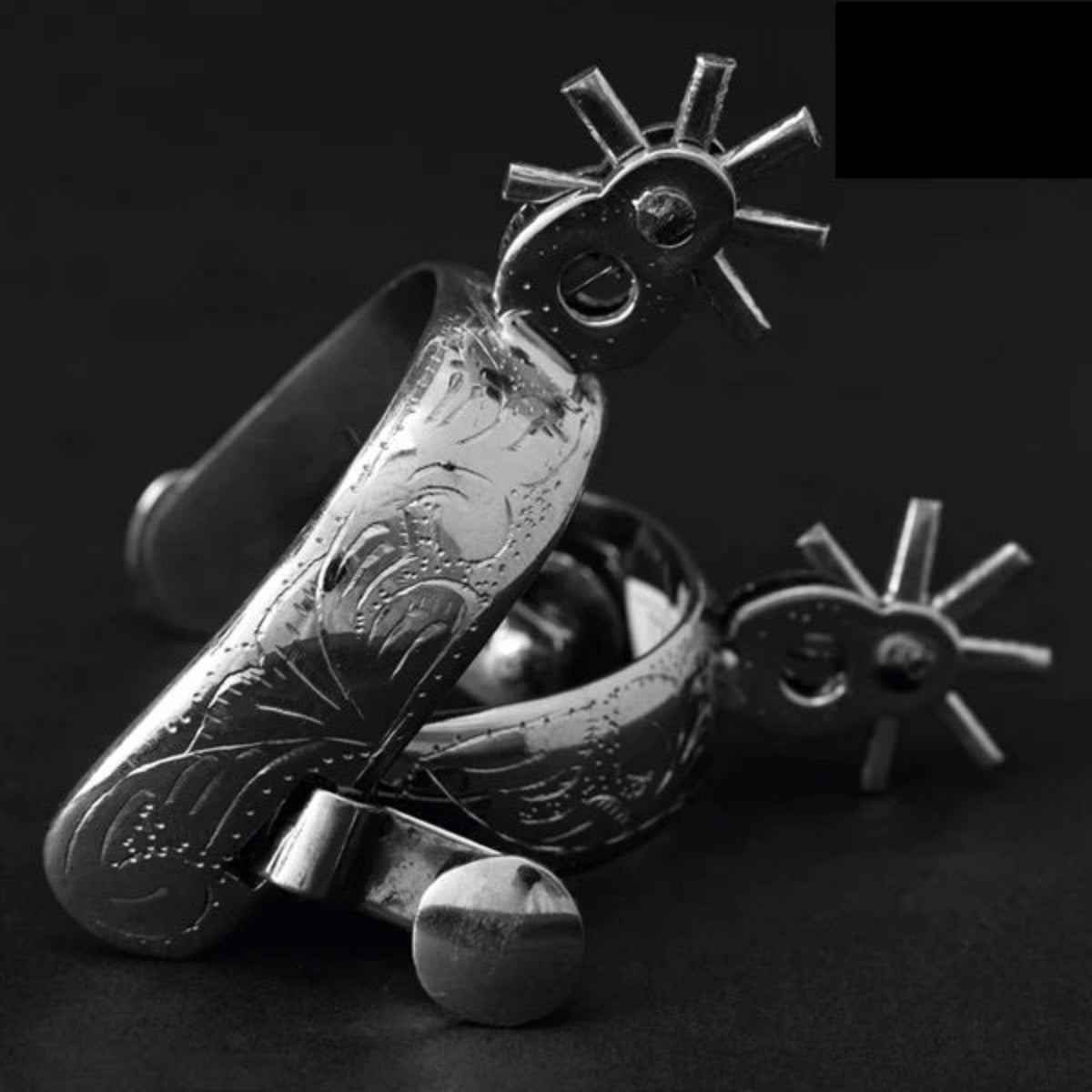 Espuelas Finas Charras de Acero de Niño (Spurs for Kids) IMP-53522 - ImporMexico