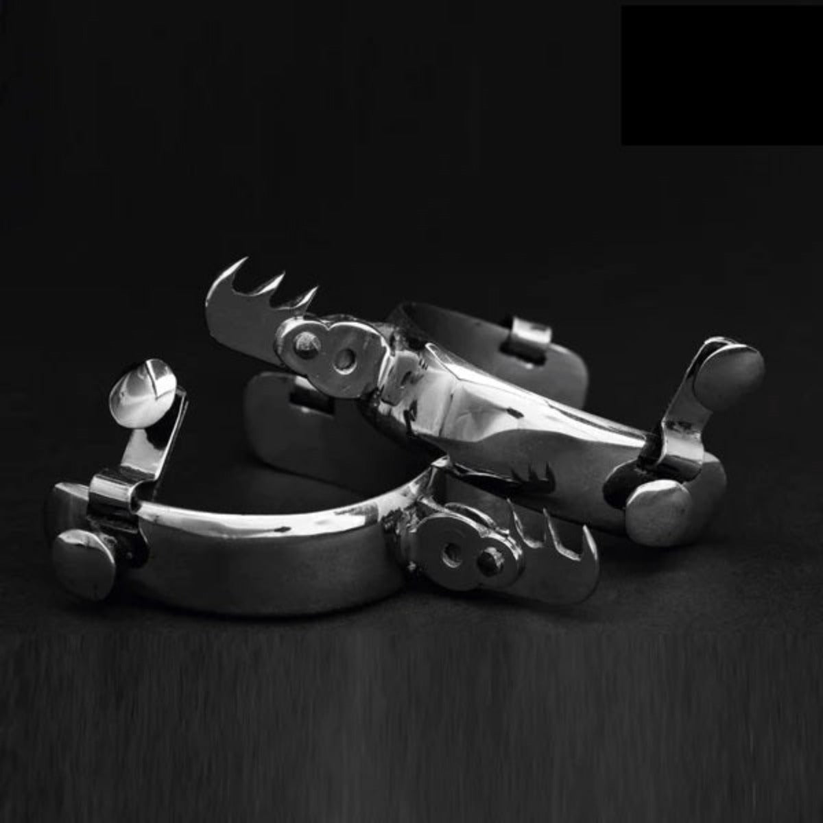 Espuelas Finas Charras de Jaripeo IMP-53414 - ImporMexico