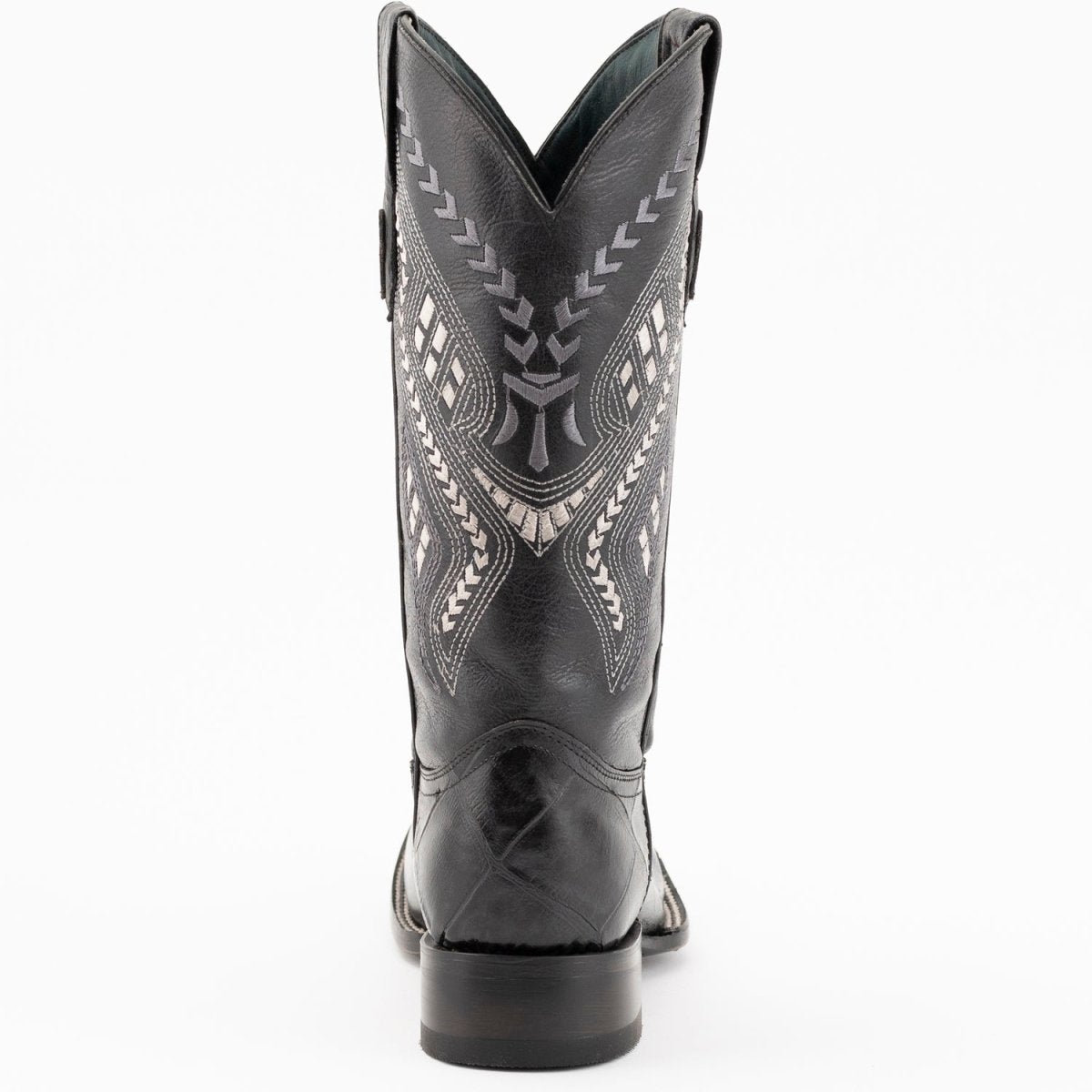 Ferrini Jesse Men's Print Alligator Boots Handcrafted Black - Ferrini Boots