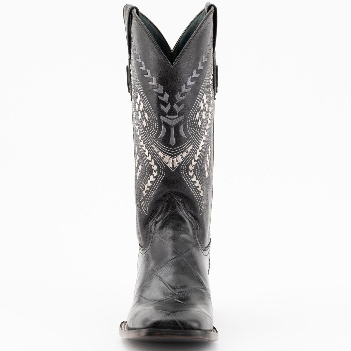 Ferrini Jesse Men's Print Alligator Boots Handcrafted Black - Ferrini Boots