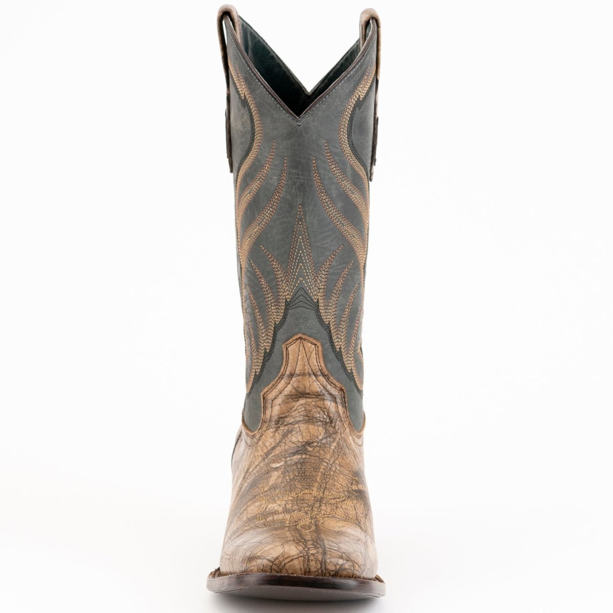 Ferrini Men's Blaze Hunter Square Toe Boots Handcrafted - Oak - Ferrini Boots