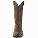 Ferrini Men's Colt Full Quill Ostrich Boots Handcrafted - Kango Brown - Ferrini Boots