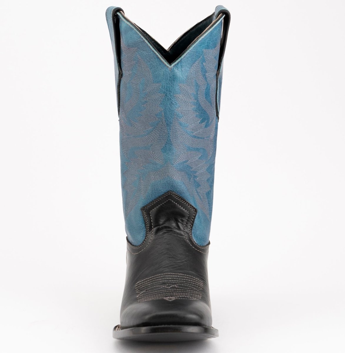 Ferrini Men's Gunner Leather Boots Handcrafted - Black - Ferrini Boots