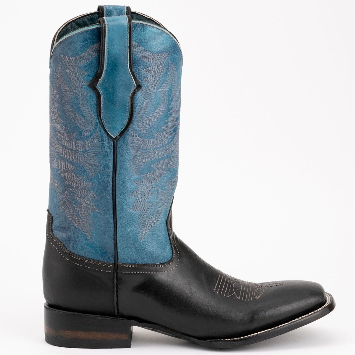 Ferrini Men's Gunner Leather Boots Handcrafted - Black - Ferrini Boots