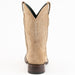 Ferrini Men's Roughrider Square Toe Boots Handcrafted - Taupe - Ferrini Boots