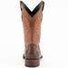 Ferrini Men's Santa Fe Leather Boots Handcrafted - Chocolate - Ferrini Boots