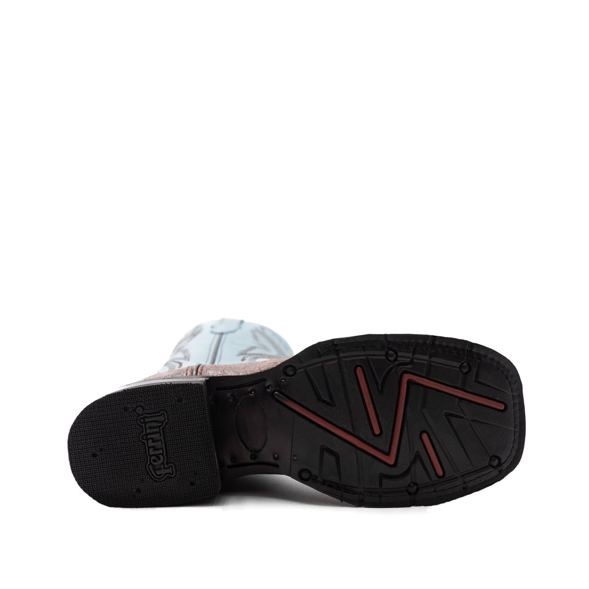 Ferrini Women's Kai Square Toe Boots Turtle Print - Light Brown 9259361 - Ferrini Boots