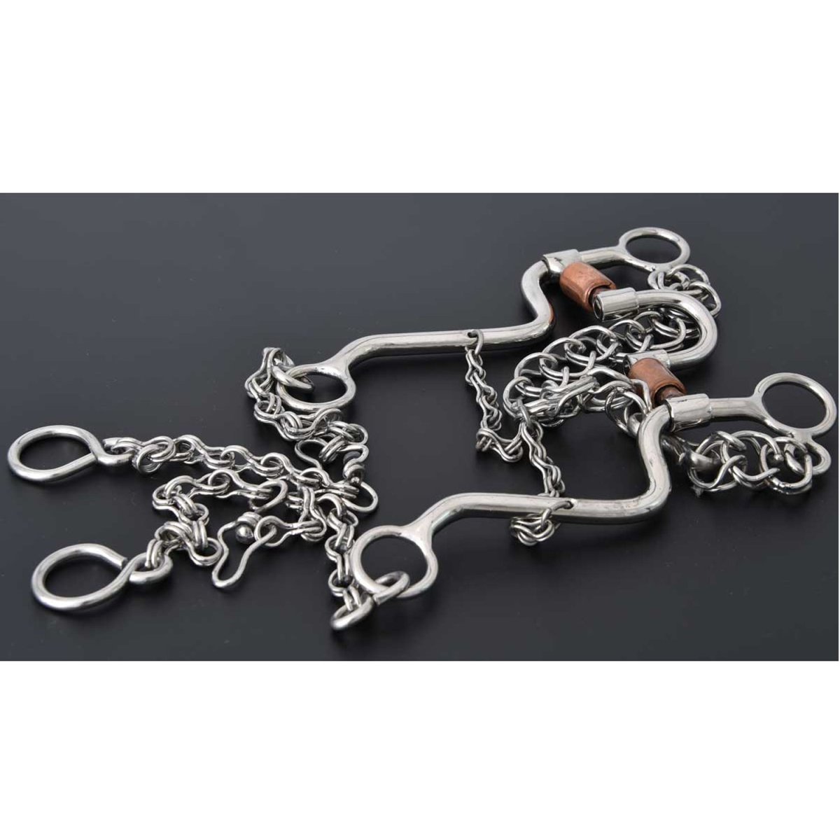 Freno de Candado para Caballo de Acero Inoxidable WD-1210 - White Diamonds Boots