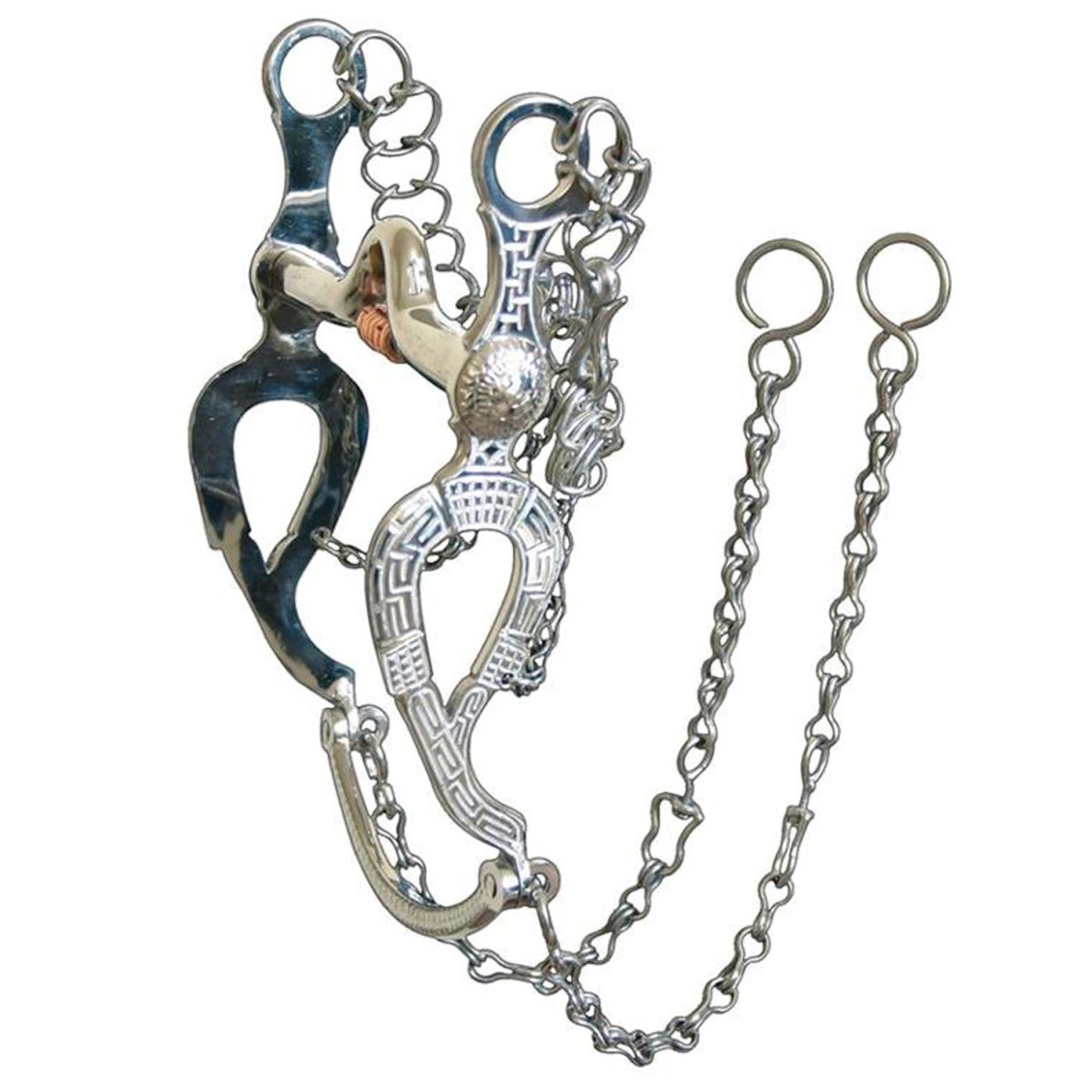 Frenos Finos para Caballo de Acero Inoxidable imp-51116 - Impormexico