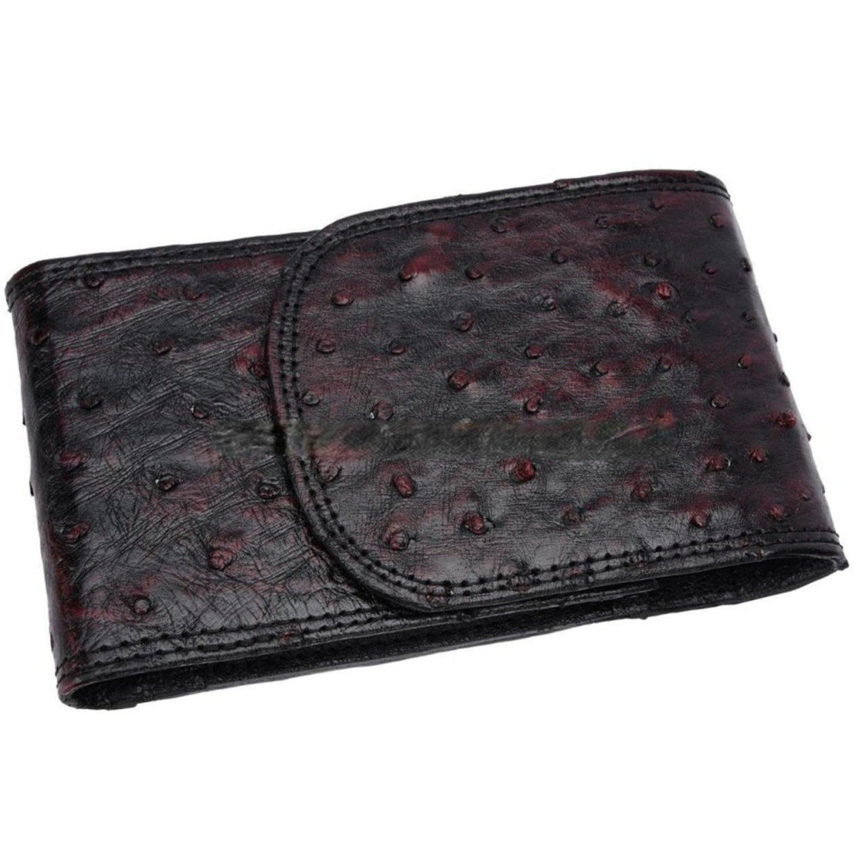 Funda para Smartphone de Avestruz Completa Original Negro Rojizo WD-1650 - White Diamonds Boots