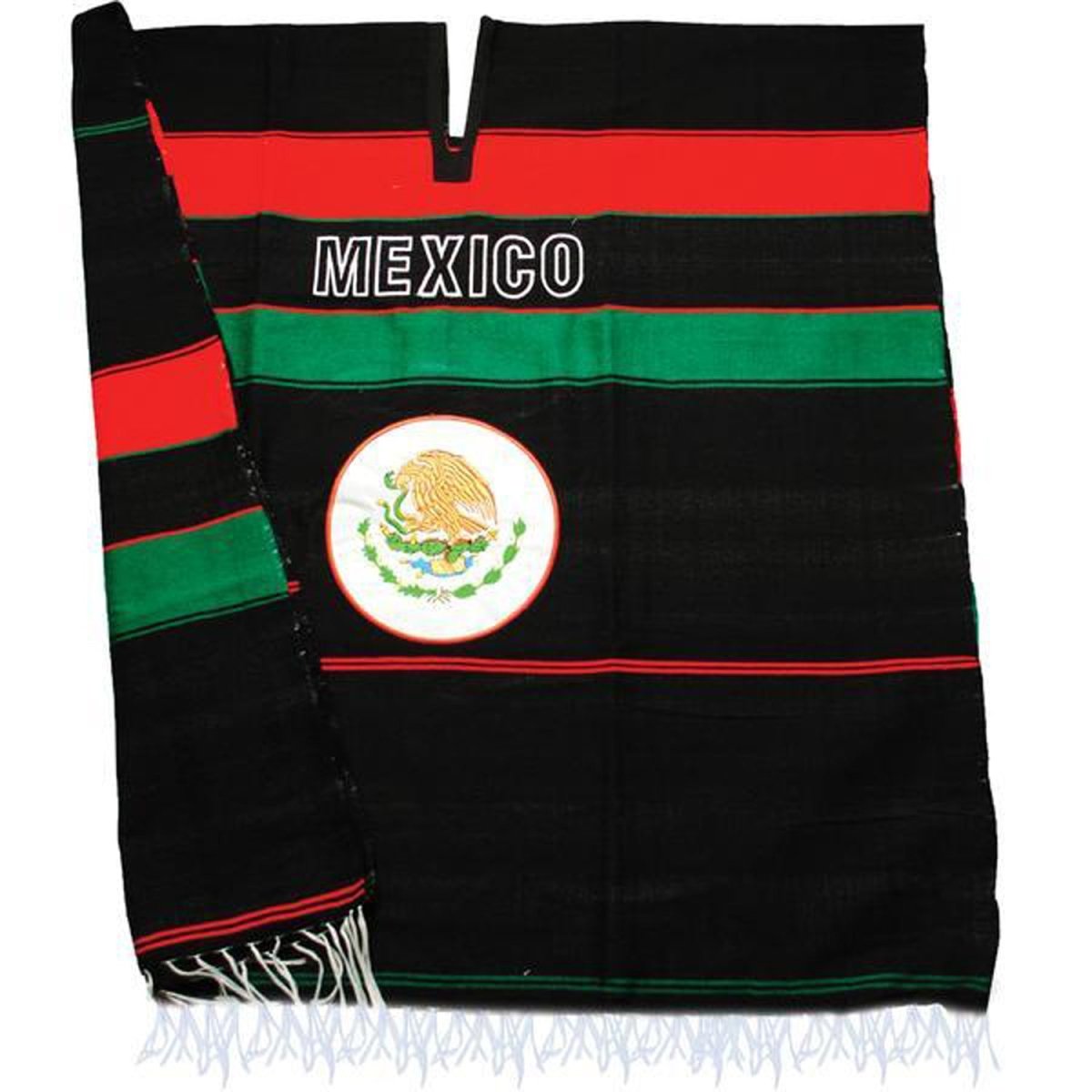 Gaban (Jorongo o Sarape) Bordado Doble Vista Rustico imp-73311 - Caballo Bronco