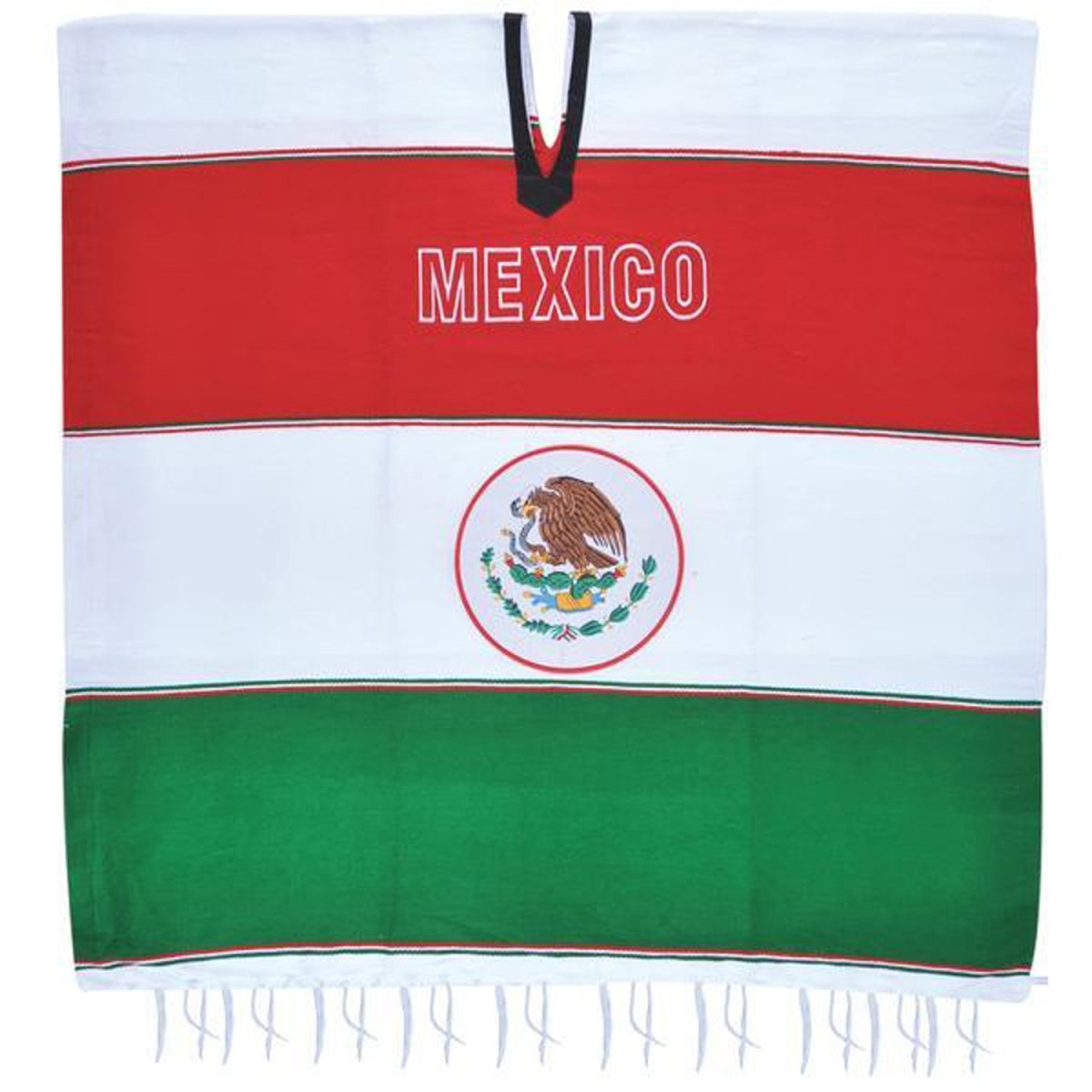 Gaban (Jorongo o Sarape) Bordado Doble Vista Rustico imp-73313 - Caballo Bronco