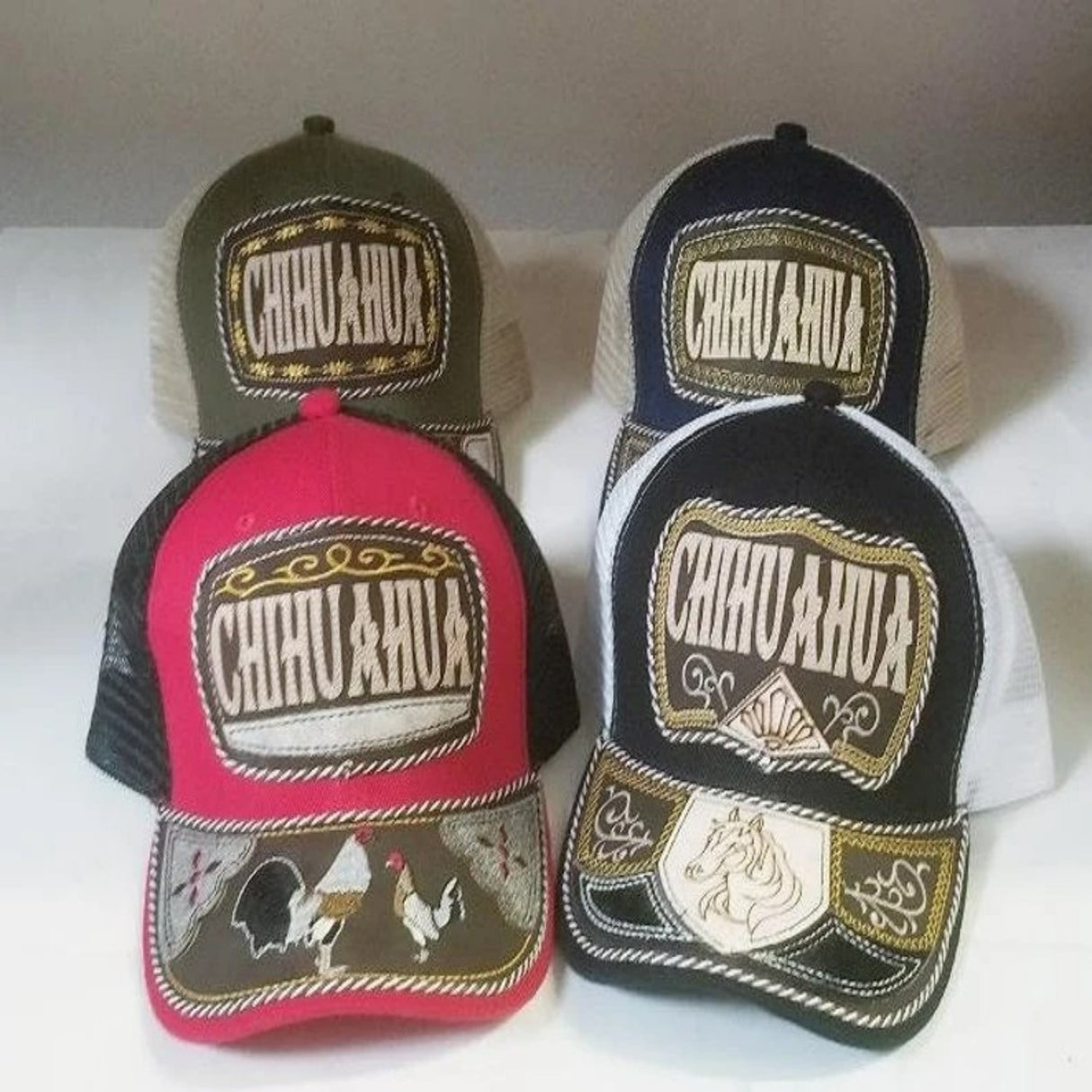 Gorra Artesanal con Bordado del Estado de Chihuahua - ImporMexico