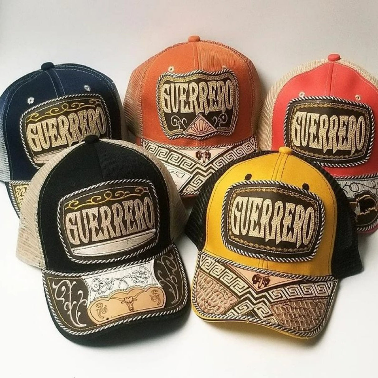 Gorra Artesanal con Bordado del Estado de Guerrero - ImporMexico