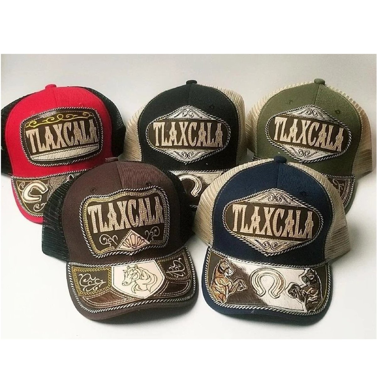 Gorra Artesanal con Bordado del Estado de Tlaxcala - ImporMexico