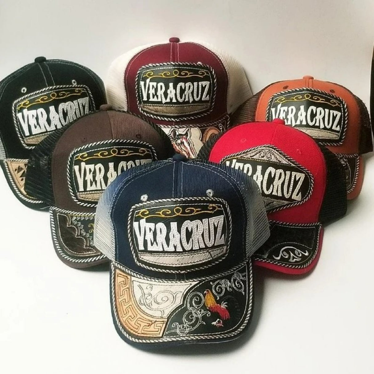 Gorra Artesanal con Bordado del Estado de Veracruz - ImporMexico