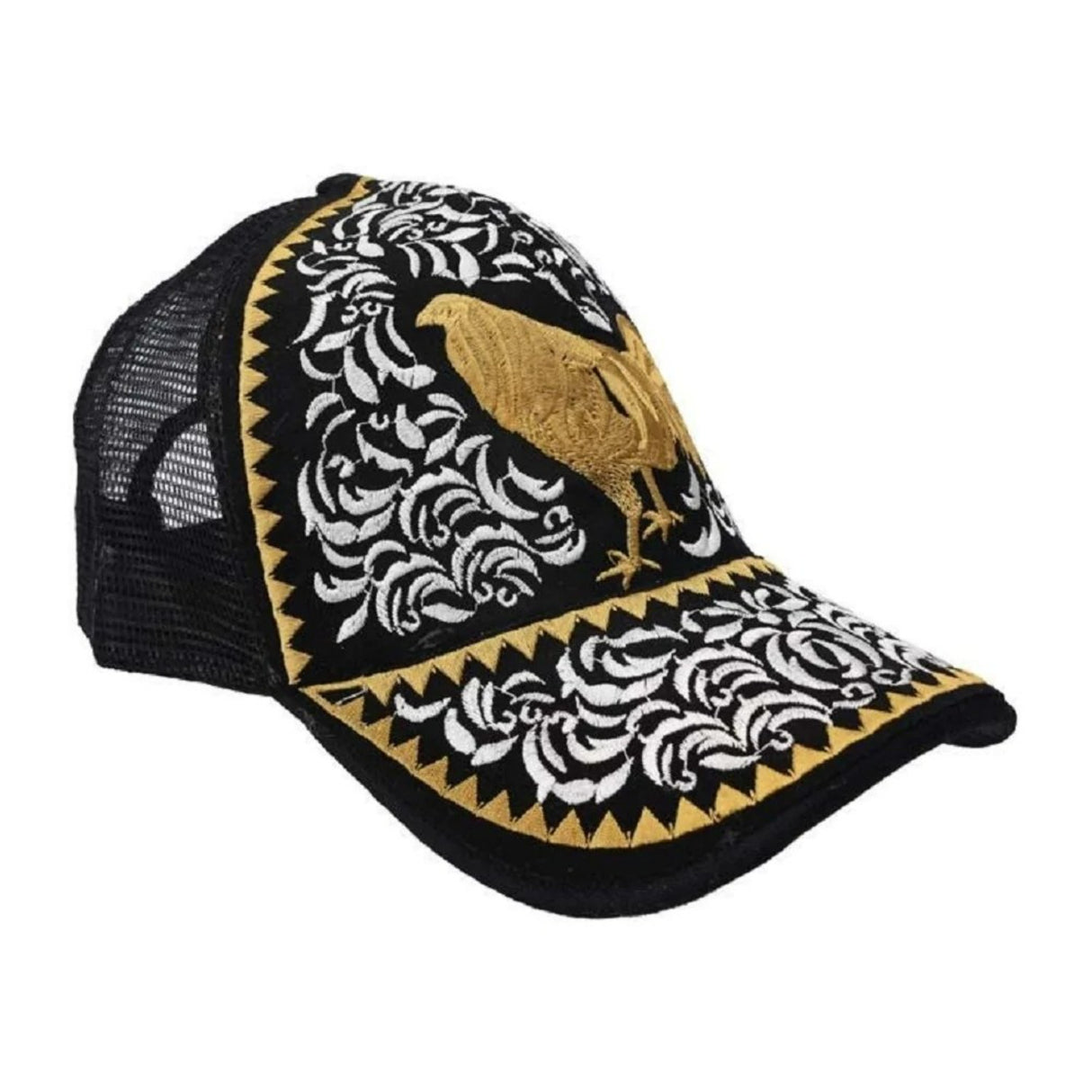 Gorra Tradicional Charra con Bordado de Gallo - ImporMexico