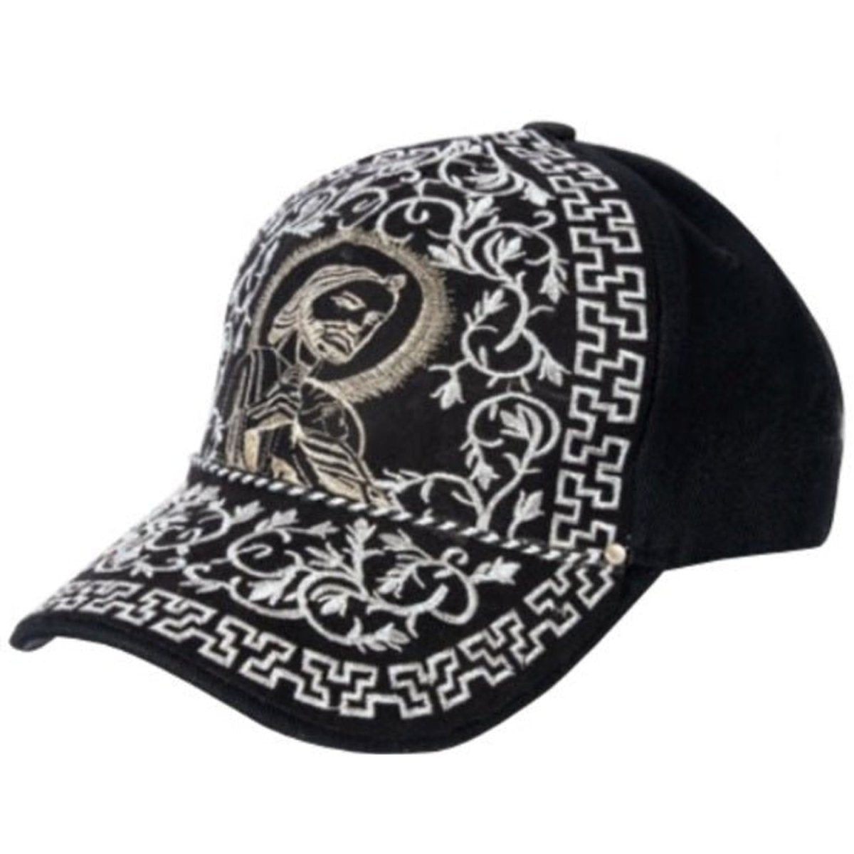 Gorra Tradicional Charra con Bordado de San Judas Tadeo imp-71058 - ImporMexico