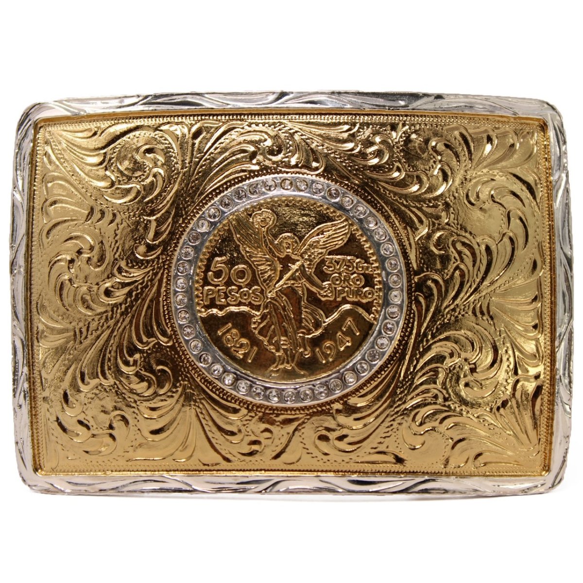 Hebilla de Centenario de Alpaca Fina - White Diamonds Boots