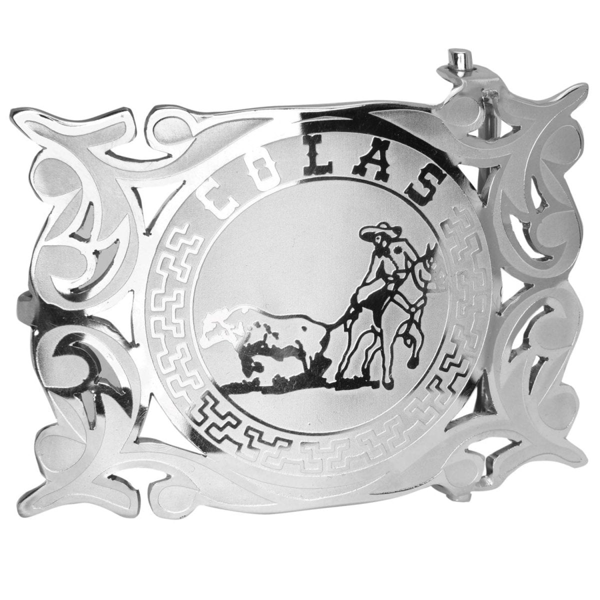 Hebilla Vaquera para Cinto con Coleadero WD-1343 - White Diamonds Boots