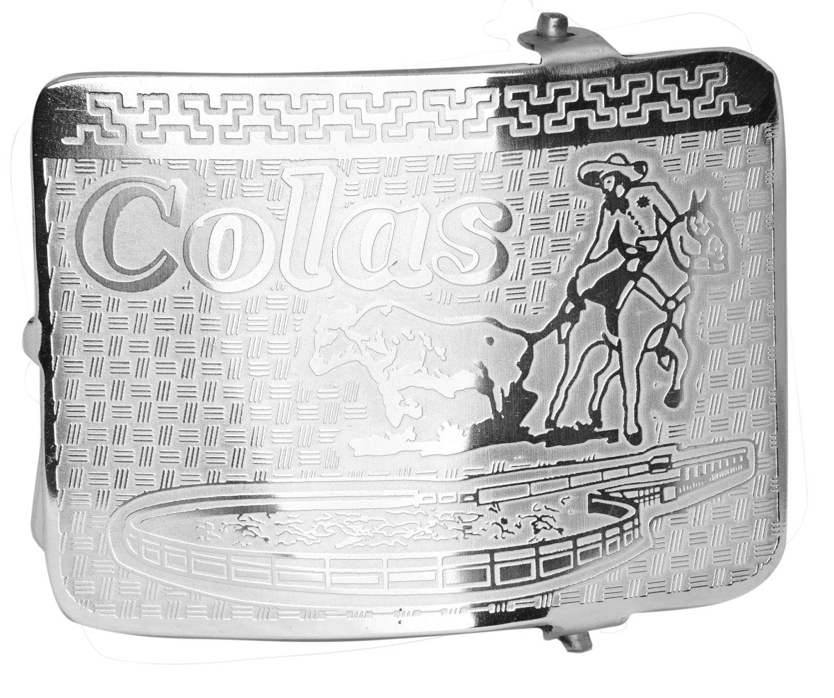 Hebilla Vaquera para Cinto con Coleadero WD-1344 - White Diamonds Boots