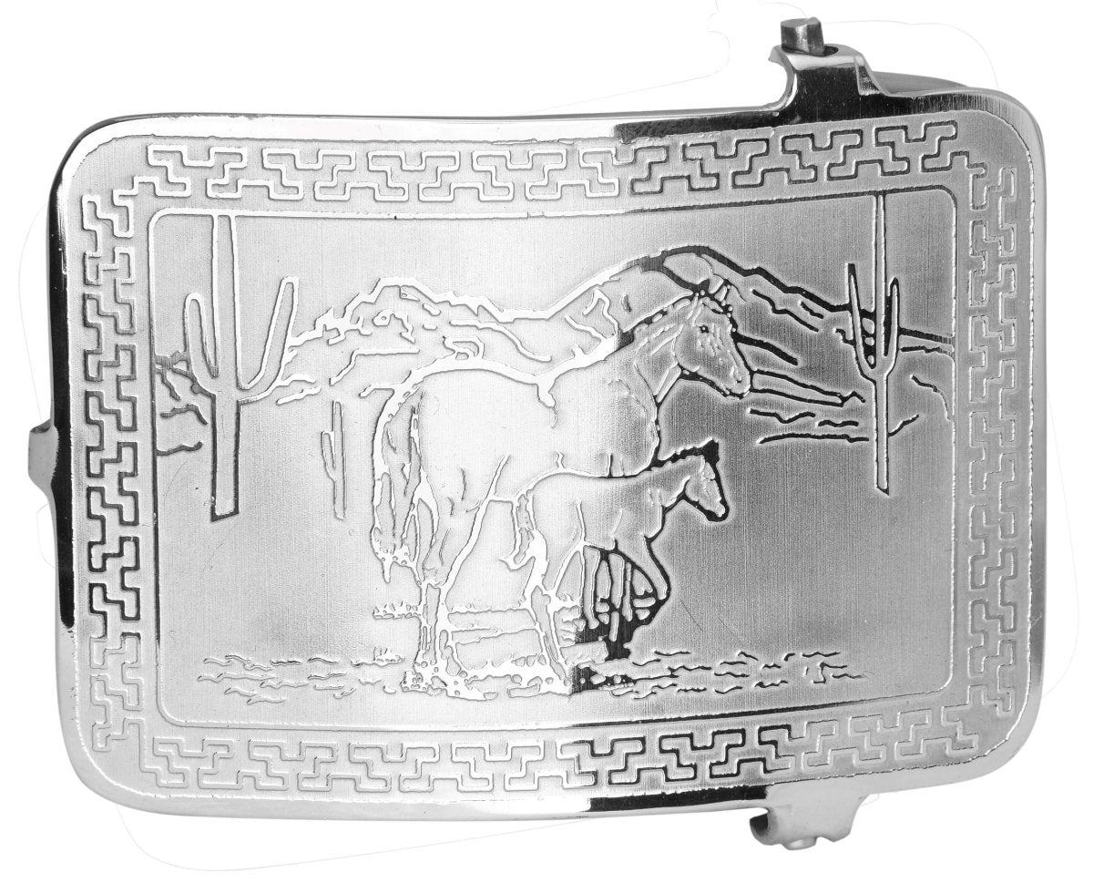 Hebilla Vaquera para Cinto de 10 Suertes Charras WD-1345 - White Diamonds