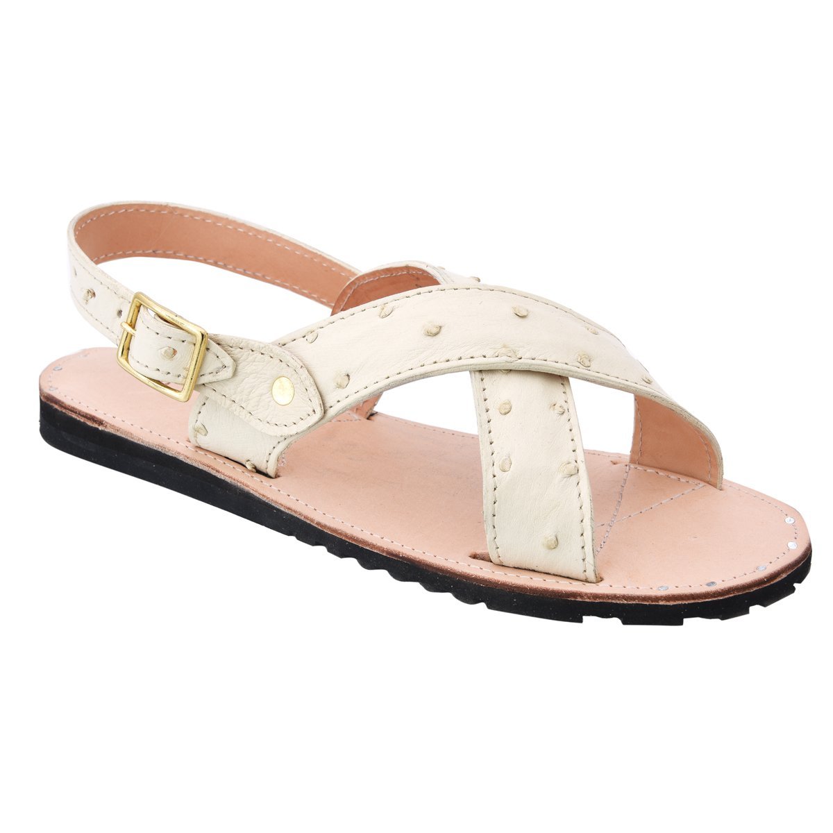 Huarache Avestruz Original WD-HU0304 - White Diamonds