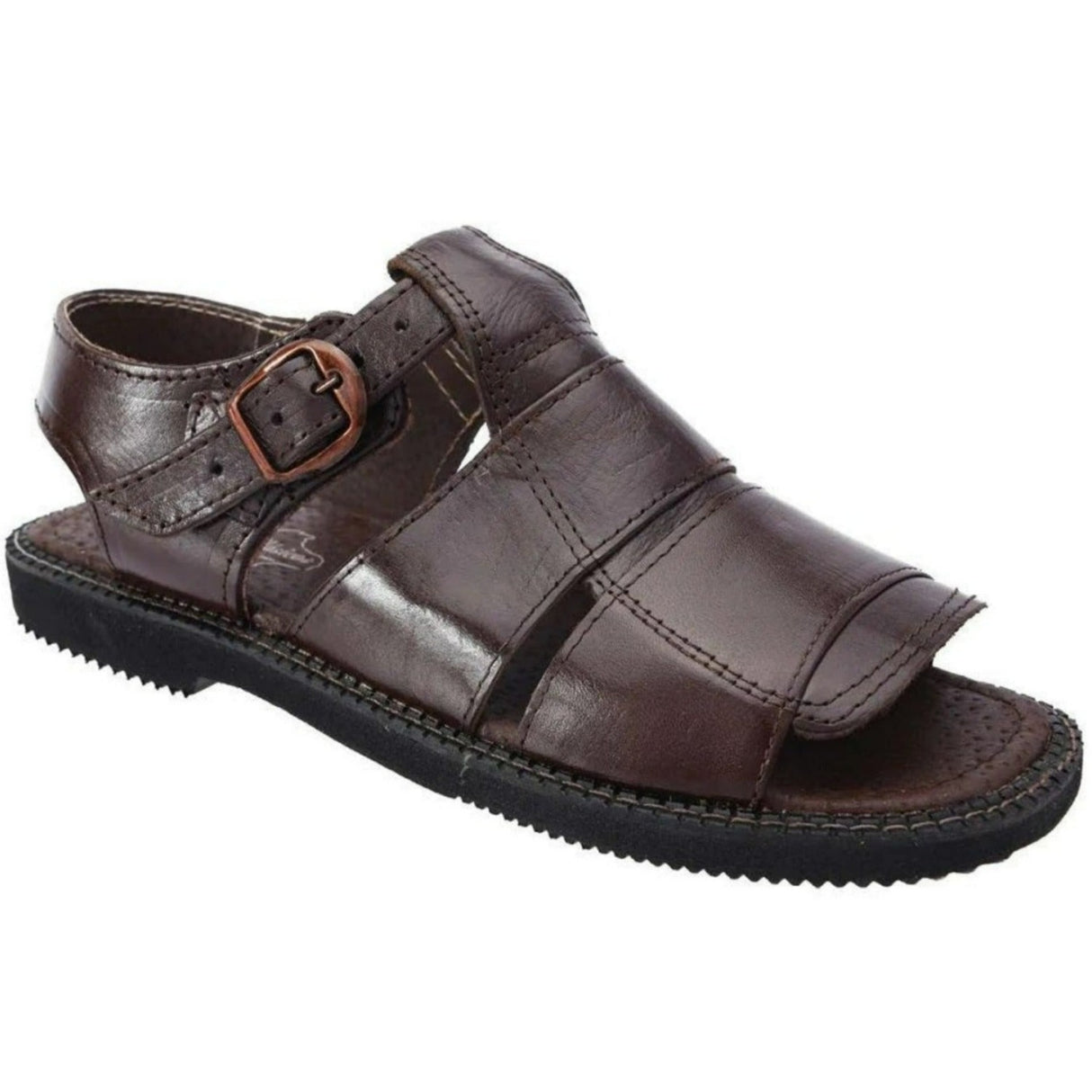 Huarache de Cuero Artesanal de Vestir Fino imp-31252 - Impor Mexico