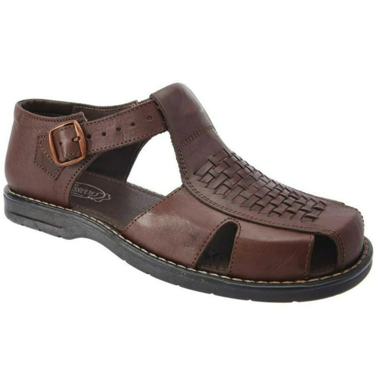 Huarache de Cuero Artesanal de Vestir Fino imp-31272 - Impor Mexico