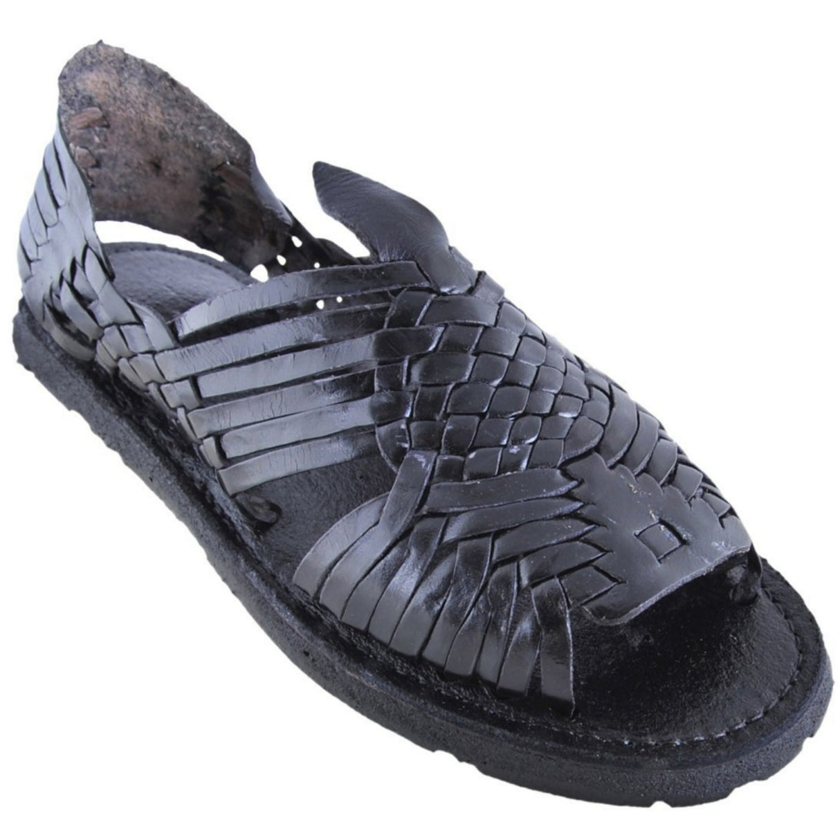 Huarache Tipo Pachuco imp-32101 - White Diamonds