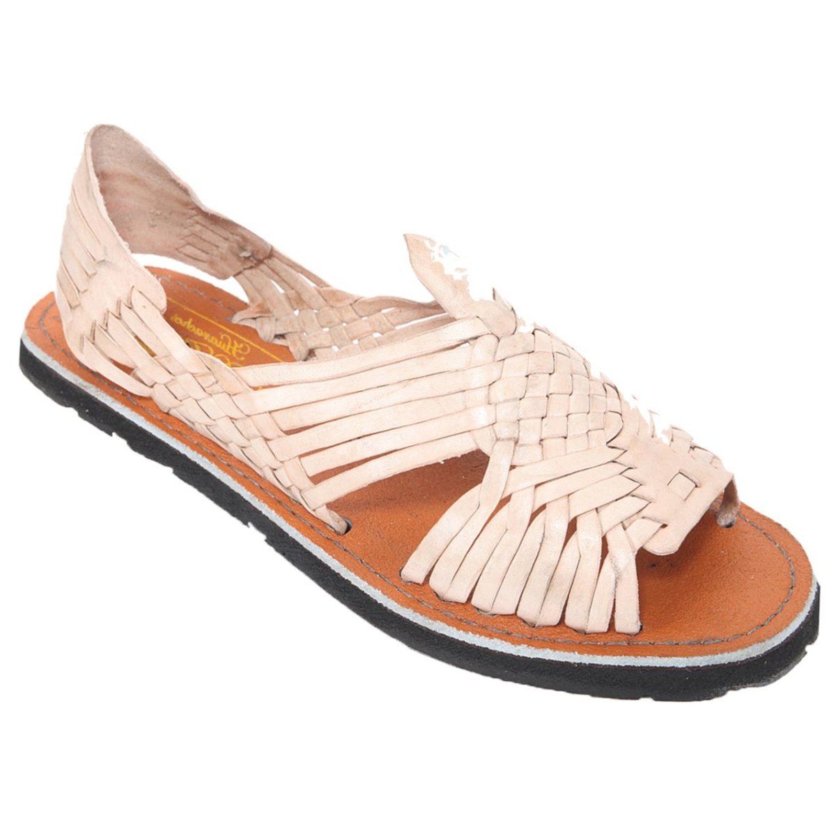 Huarache Tipo Pachuco imp-32103 - White Diamonds