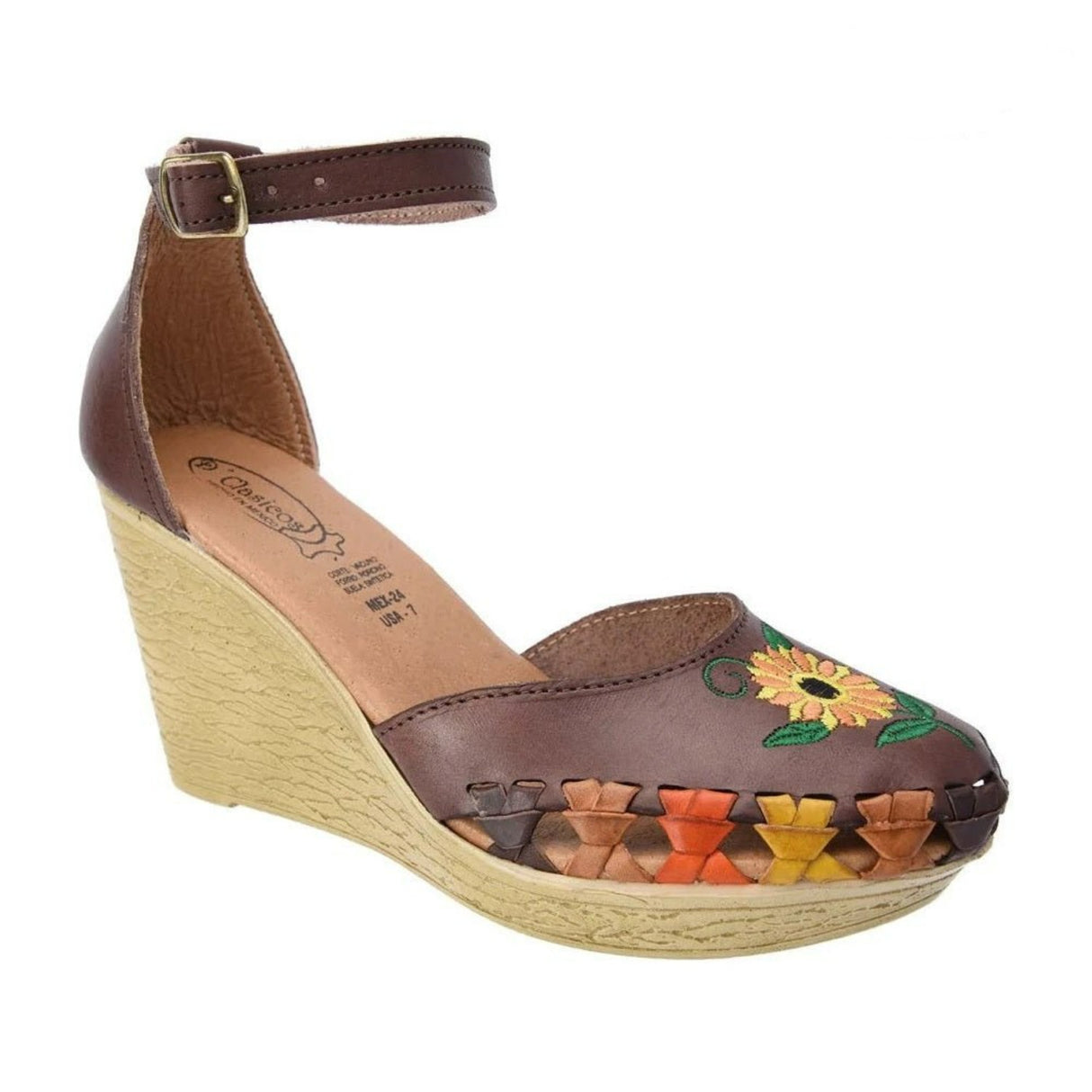 Huaraches Artesanales de Piel para Mujer IMP-35333 - ImporMexico