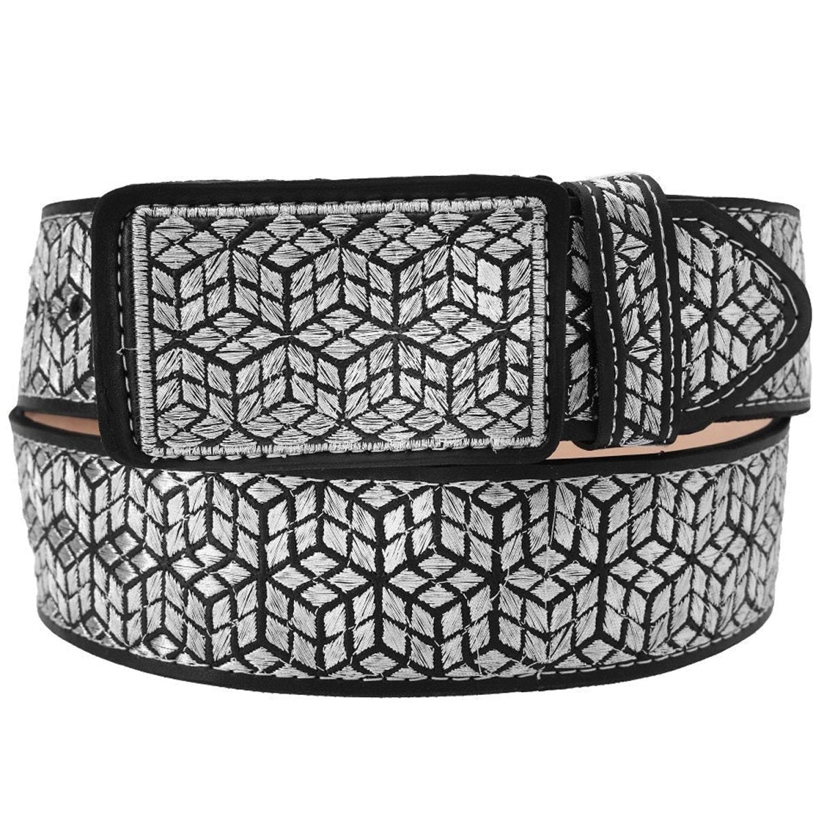 Cinto Vaquero Bordado Ancho imp-13181 - Impormexico