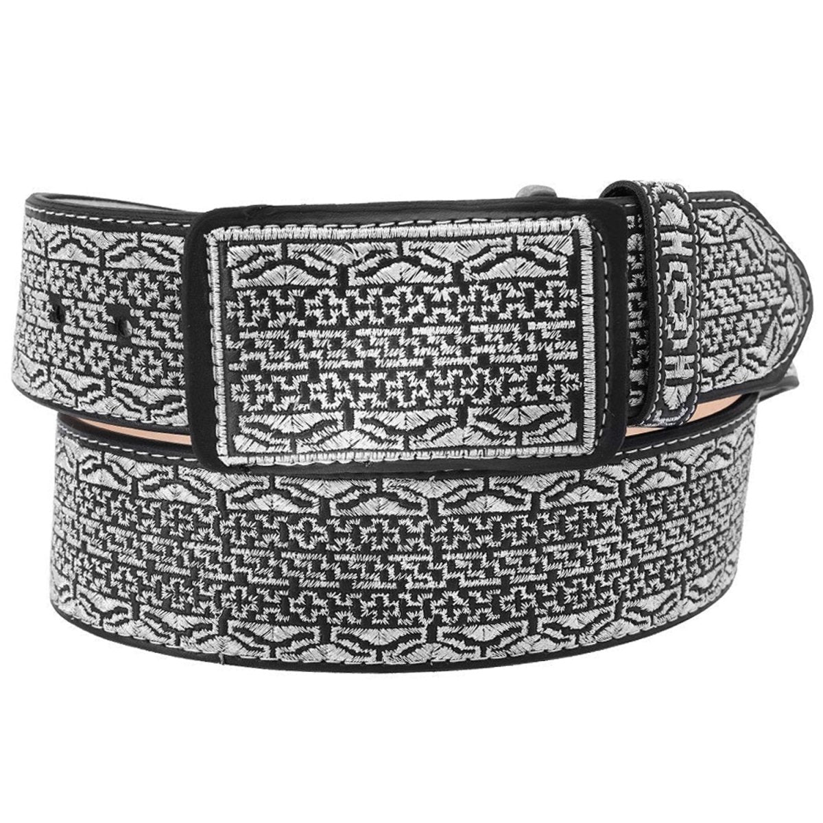 Cinto Vaquero Bordado Ancho imp-13185 - Impormexico