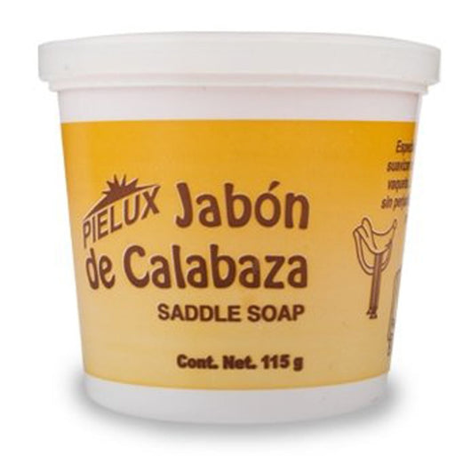 Jabon de Calabaza Pielux Envase de 115 gm para el Cuidado de las Botas - White Diamonds Boots