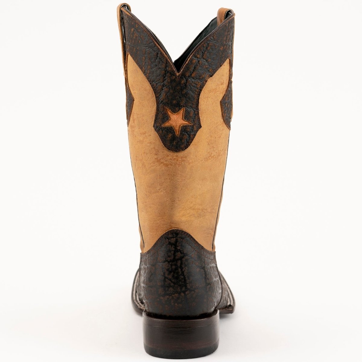 Men's Ferrini Acero Elephant Print Boots Handcrafted Nicotine - Ferrini Boots