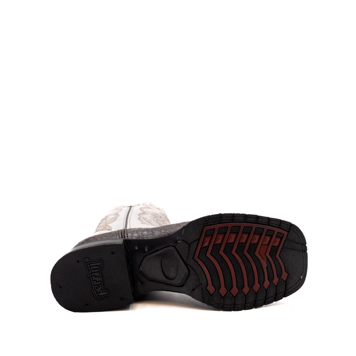 Men's Ferrini Kai Sea Turtle Print Boots Handcrafted Brown 42593-09 - Ferrini Boots