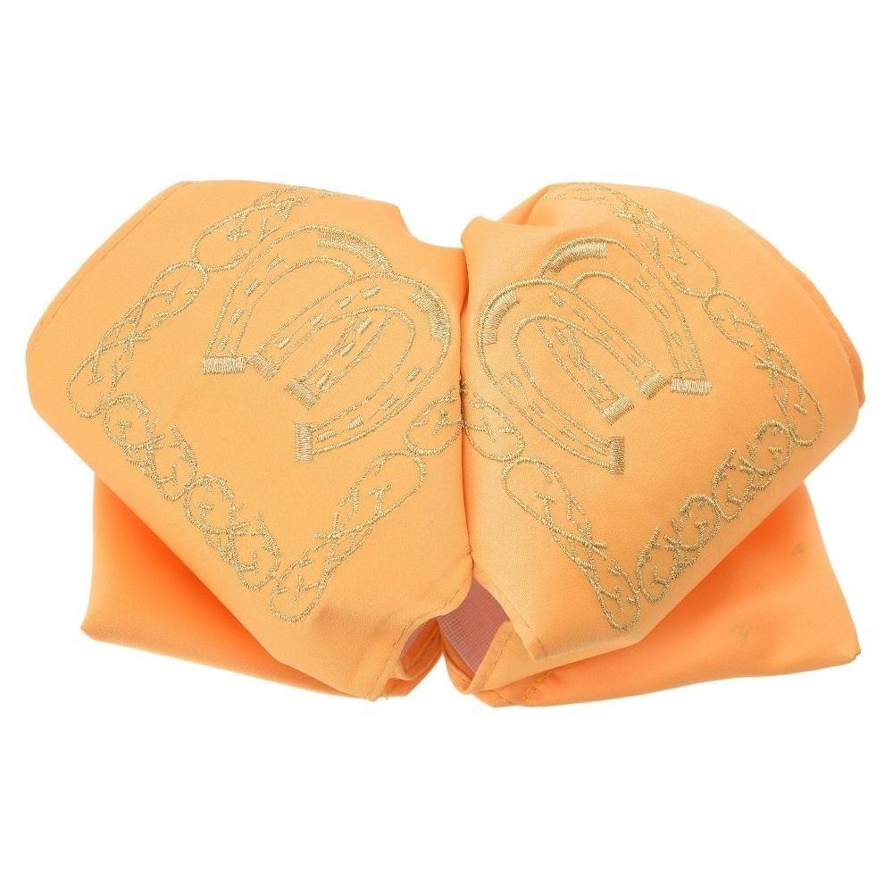 Moño Charro Bordado Color Amarillo con Hilo Dorado imp-72523 - Impormexico