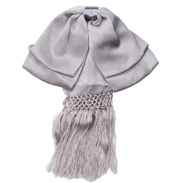 Moño Charro (Corbatin) Color Gris Liso imp-MC72266 - Impormexico