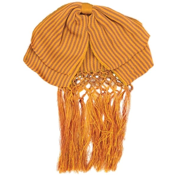 Moño Charro (Corbatin) Color Oro y Rayas imp-MC72263 - Impormexico