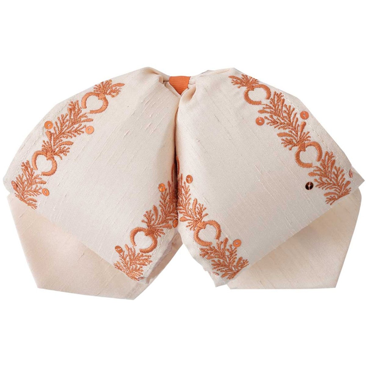 Moño Charro Fino Color Beige con Mamey WD-974 - White Diamonds Boots