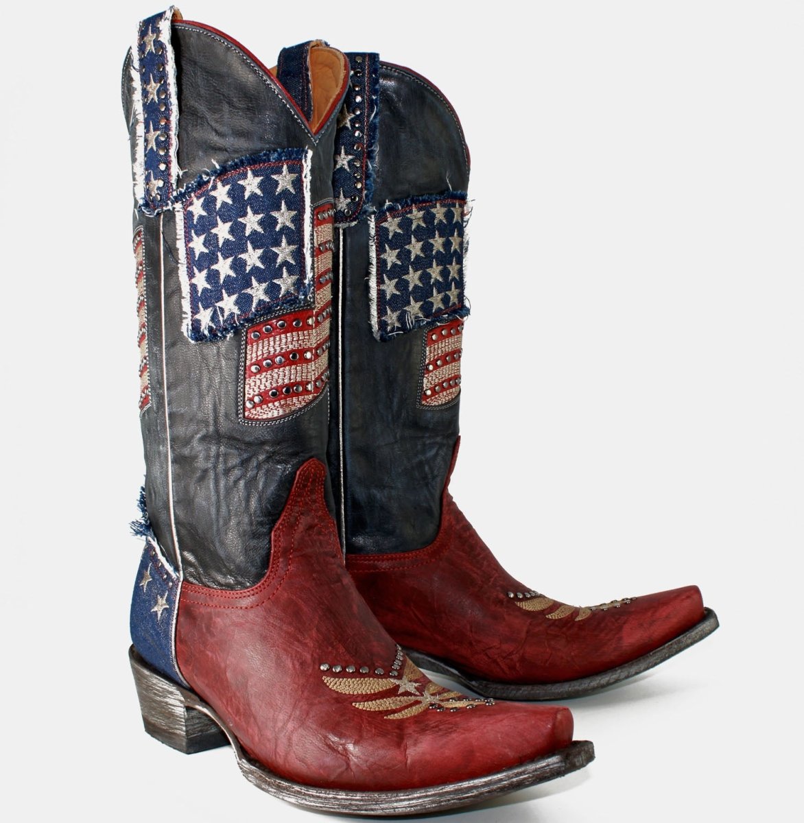 Old Gringo Edith Red, White & Blue Womens Boots - Old Gringo