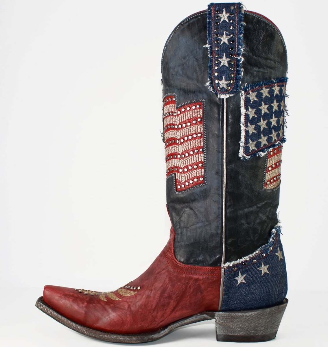 Old Gringo Edith Red, White & Blue Womens Boots - Old Gringo