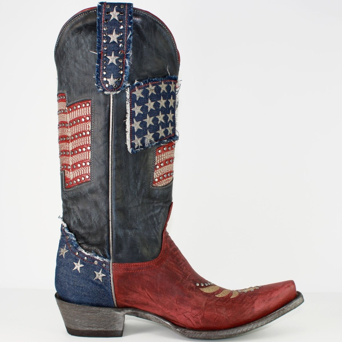 Old Gringo Edith Red, White & Blue Womens Boots - Old Gringo