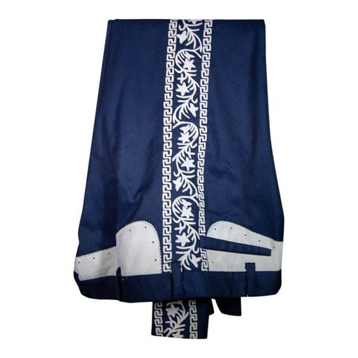 Pantalon Charro de Gala con Fino Bordado para Hombre Color Azul Marino WD-1047 - White Diamonds Boots