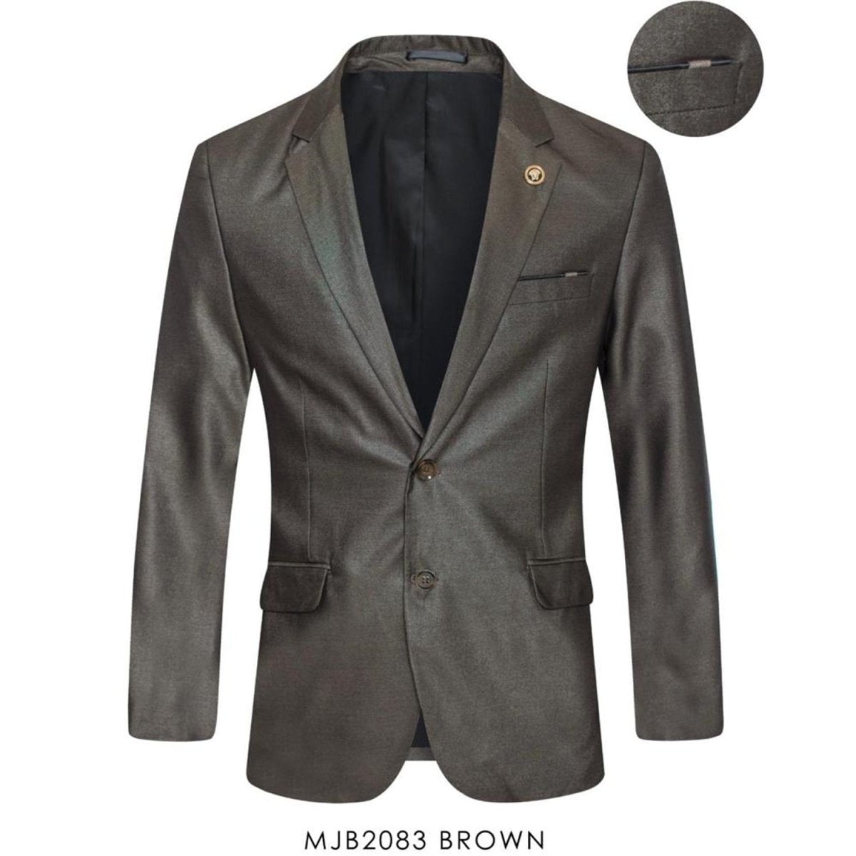 Saco Vaquero para Hombre Contti Color Cafe CT-2083BROWN - Contti